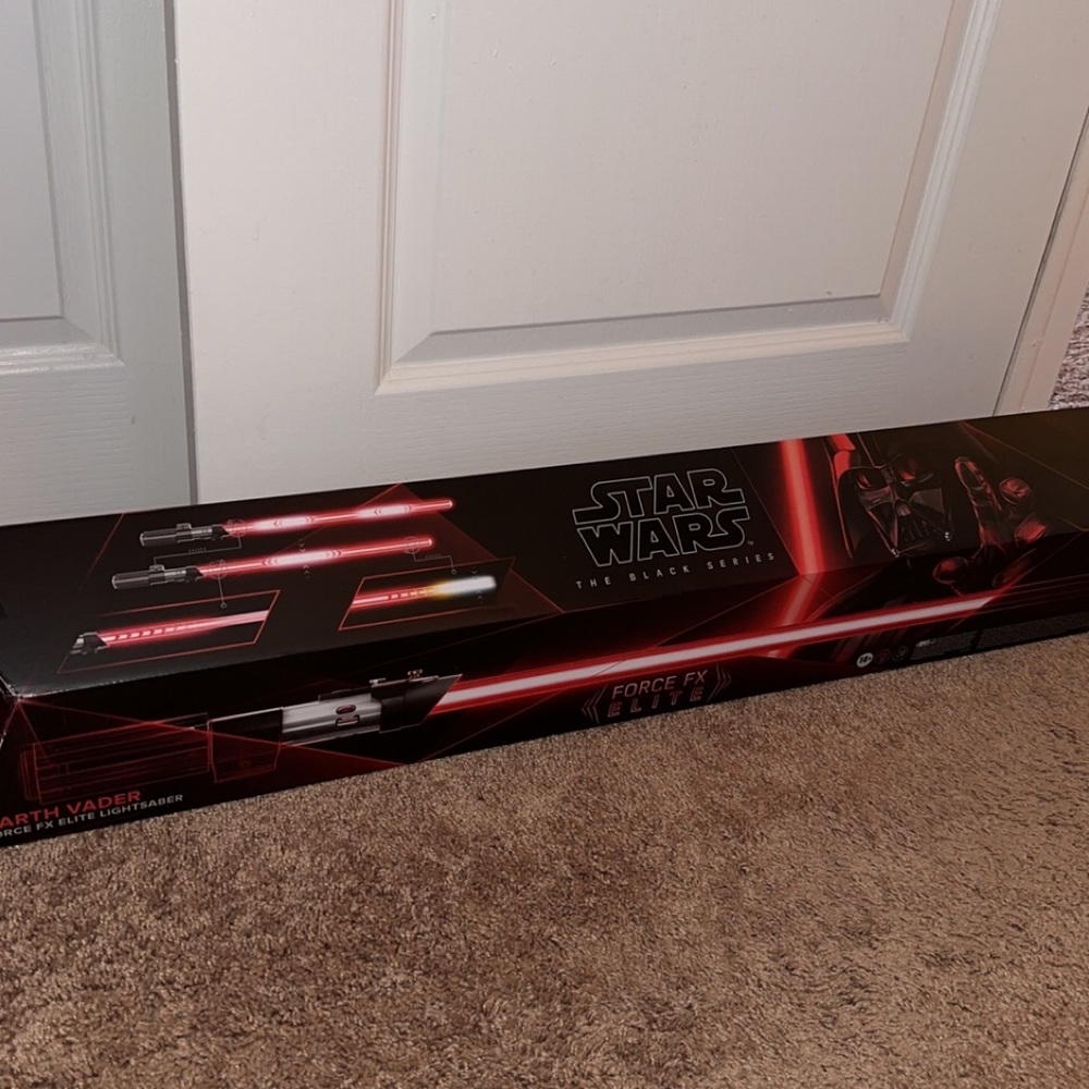 2 life size exact replica lightsber’s